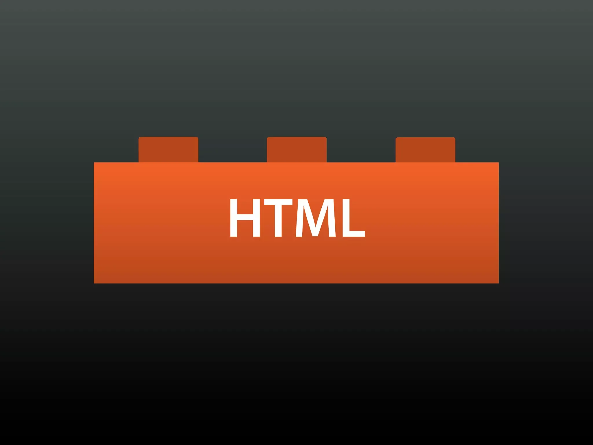 HTML
 