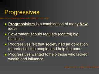 Progressive era powerpoint | PPTX