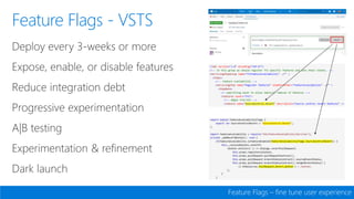 Progressive exposure using deployment rings and feature flags | PPT