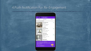 4.Push Notification For Re-Engagement
 