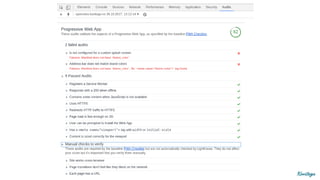 Progressive web applications i praksis