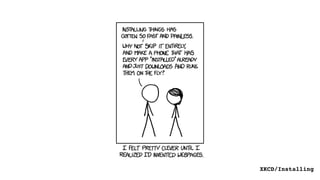 XKCD/Installing
 