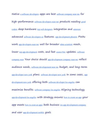 Progressive Web Apps vs Native App Development.pdf