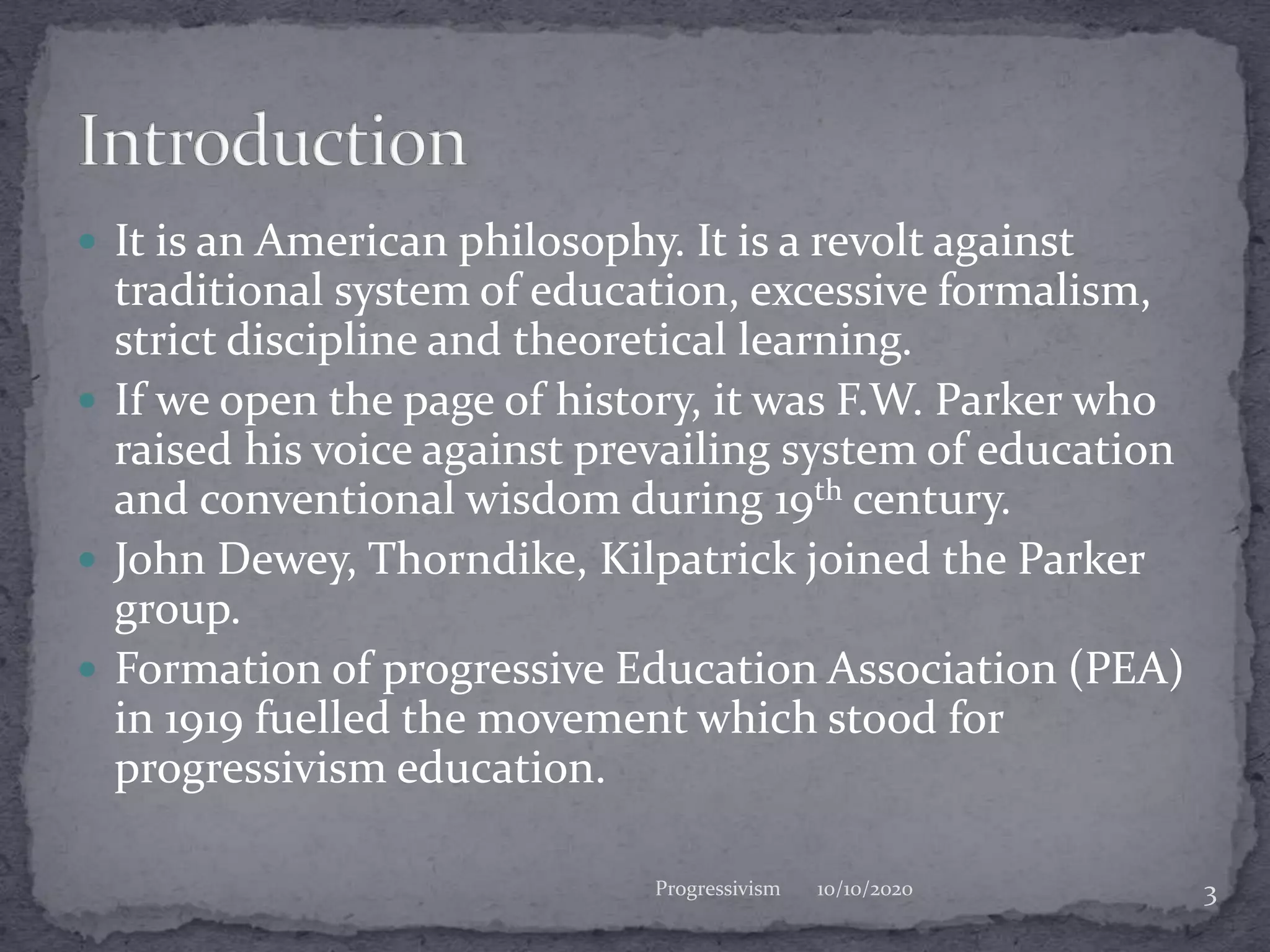 Progressivism ppt | PPTX