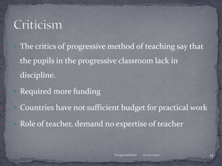 Progressivism ppt | PPTX