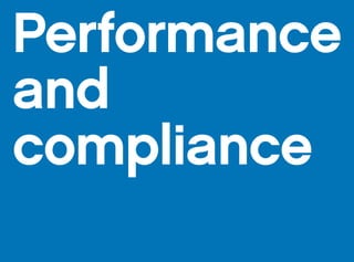 Performance
and
compliance
162 163Performance and complianceThe LEGO Group Progress Report 2012
 