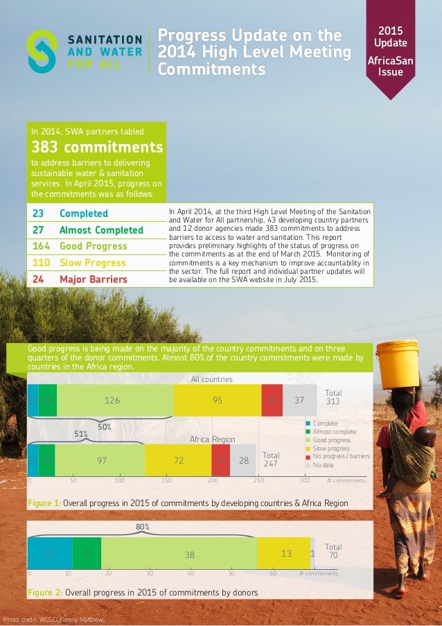 progress update on the 2014 high level meeting commitments 2015 update africasan issue 1 638
