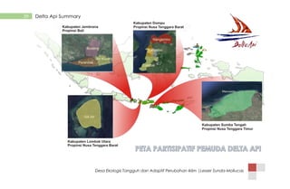 Desa Ekologis Tangguh dan Adaptif Perubahan Iklim |Lesser Sunda-Mollucas
39 Delta Api Summary
 