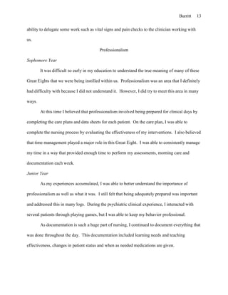 Progress summary paper