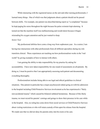 Progress summary paper