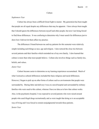 Progress summary paper