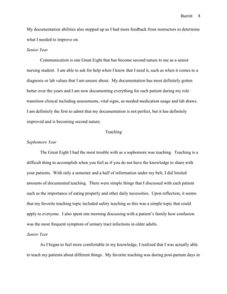 Progress summary paper