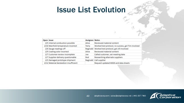 Progress Your PLM Stop Using Excel For Issue Management