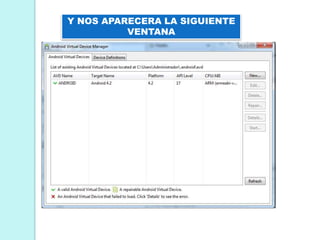Y NOS APARECERA LA SIGUIENTE
VENTANA
 
