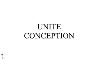 Page14 
UNITE
CONCEPTION
 