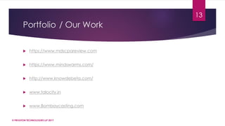 Progton Technologies LLP | PDF