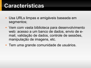 Frameworks PHP
http://www.zfort.com/blog/top-5-php-frameworks-infographic/
 