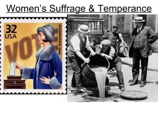 Women’s Suffrage & Temperance 
