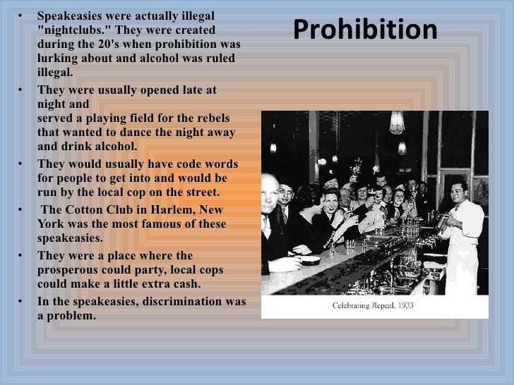 Prohibition