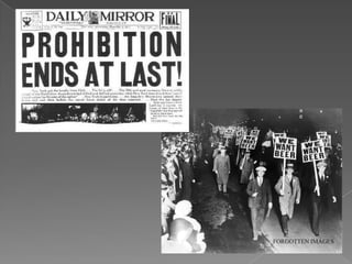 Referenceshttp://alliance.ed.uiuc.edu/cdrom/hononegah/prohibition/speakeasies-s.htm http://www.albany.edu/~wm731882/21st_amendment_final.html http://www2.potsdam.edu/hansondj/Controversies/Volstead-Act.htmlhttp://www.google.com/imgres?imgurl=http://s1.eclectica.co.uk/img/lib/original/344.jpg&imgrefurlhttp://history1900s.about.com/od/1910s/a/18thamendment.htm