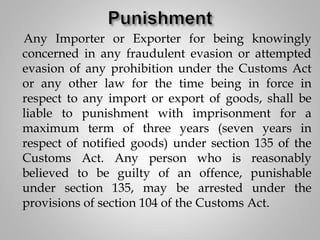 Prohibtions and restrictions of import and export | PPTX