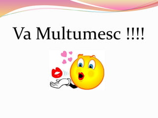 Va Multumesc !!!!
 