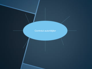 Controlul autorităţilor
 