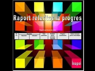 Raport referitor la progres Înapoi 