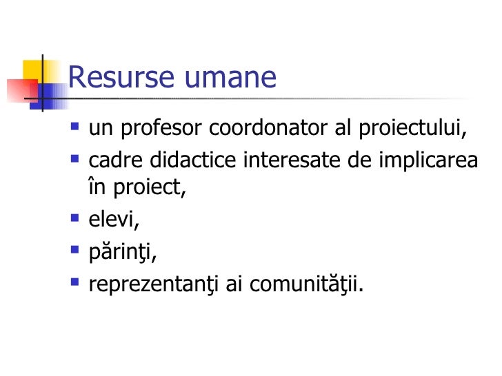 Proiect Educational