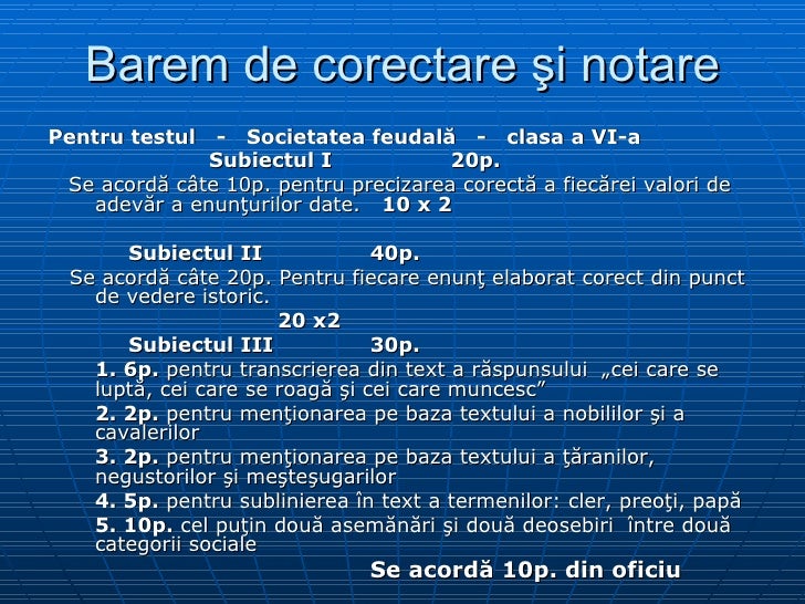 Proiect Evaluare Istorie