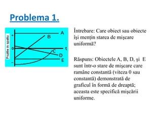 Apoi, esteposibilăaflareatimpuluiîn care un mobil a parcurs un anumit drum.