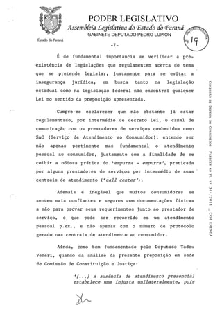 Proj 344 -_dep_gilberto_ribeiro - Deputado Gilberto Ribeiro