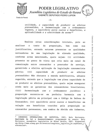 Proj 344 -_dep_gilberto_ribeiro - Deputado Gilberto Ribeiro