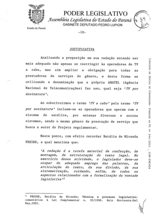 Proj 344 -_dep_gilberto_ribeiro - Deputado Gilberto Ribeiro