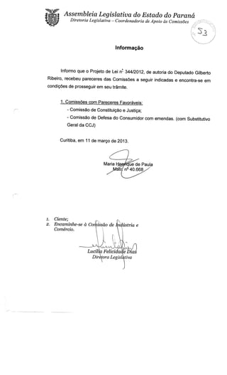 Proj 344 -_dep_gilberto_ribeiro - Deputado Gilberto Ribeiro