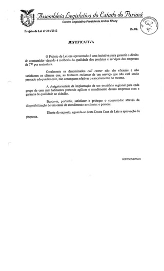 Proj 344 -_dep_gilberto_ribeiro - Deputado Gilberto Ribeiro