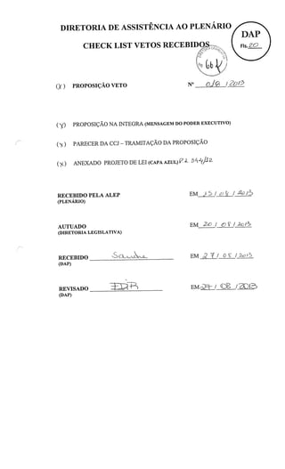Proj 344 -_dep_gilberto_ribeiro - Deputado Gilberto Ribeiro