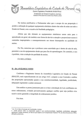Proj 440 dep_ gilberto_ribeiro -Deputado Gilberto Ribeiro