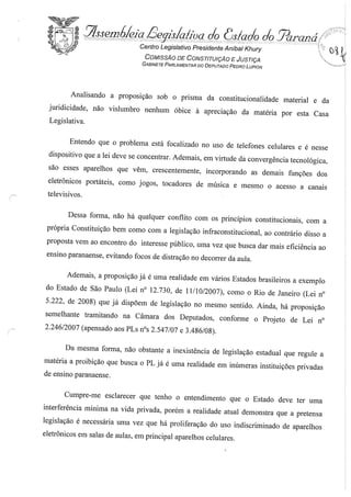 Proj 440 dep_ gilberto_ribeiro -Deputado Gilberto Ribeiro