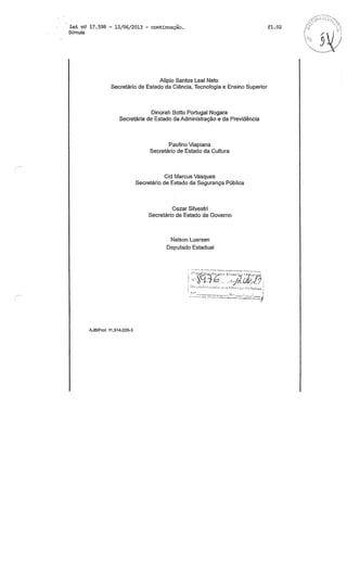 Proj 441 dep_ gilberto_ribeiro - Deputado Gilberto Ribeiro