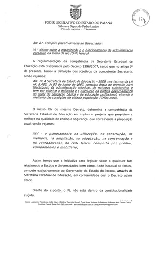 Proj 487 dep_ gilberto_ribeiro - Deputado Gilberto Ribeiro
