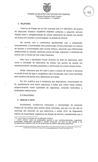 Proj 487 dep_ gilberto_ribeiro - Deputado Gilberto Ribeiro