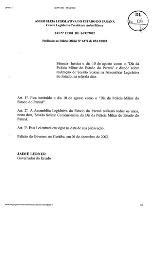 Proj 491 -_dep_gilberto_ribeiro - Deputado Gilberto Ribeiro