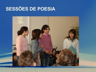 SESSÕES DE POESIA 