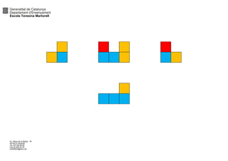 Escola Teresina Martorell
Av. Riera de la Bisbal , 79
43700 El Vendrell
Tel. 977 66 68 65
Fax 93 950 00 02
e3008924@xtec.cat
 