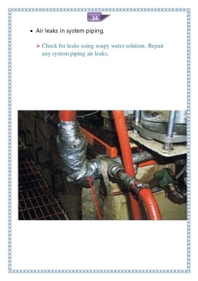 AIR COMPRESSOR PROBLEM & SUMMARY