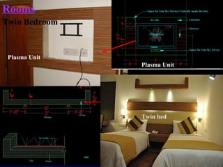 © SAIM AHMAD Rooms Plasma Unit Plasma Unit Twin Bedroom Rooms Twin Bedroom Twin bed 
