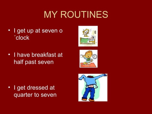 Project: Daily Routines | PPT