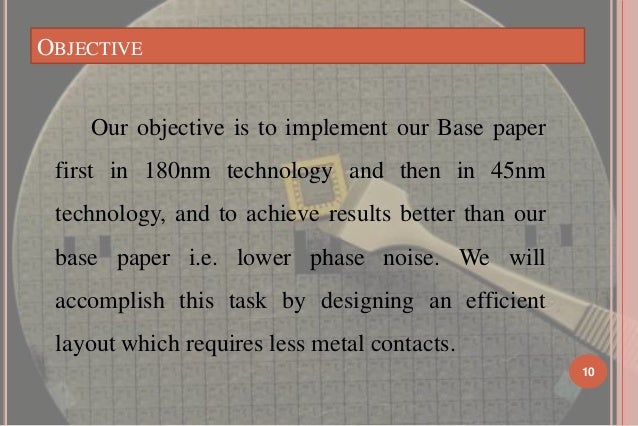 Masters thesis voltage controlled oscillator