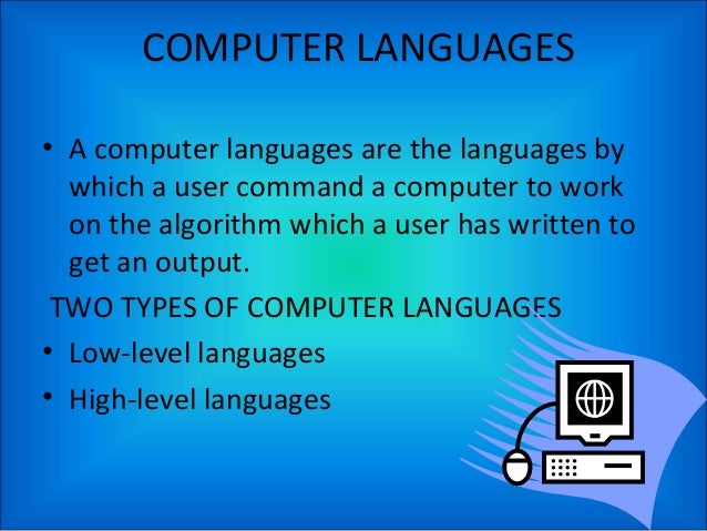 computer languages computer languages